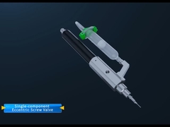 Single-Component Eccentric Screw Valve for Precision Dispensing