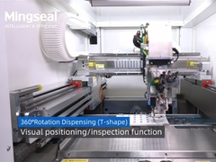 360° Circular Inline Visual Dispensing Machine for Complex Surfaces